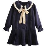 Robes plissées bleu marine Taille 5 ans look fashion pour fille de la boutique en ligne Amazon.fr 