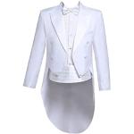 Vestes de costume de mariage blanches Taille L look fashion pour homme 
