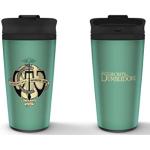 Pyramid International Mug de voyage en métal avec inscription « Fantastic Beasts The Secrets of Dumbledore » (design ICW) - 473,6 g - Coffret cadeau - Produit officiel
