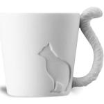 Tasses à café en céramique à motif animaux 270 ml 