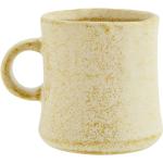 Mugs Madam Stoltz blancs cassés en céramique rustiques en promo 