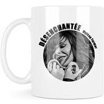 Mug tasse céramique à message - Blanc - Cadeau célébrité - Mylène farmer désenchantée - ref4056 - France