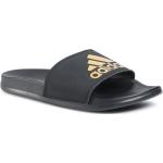 Mules / sandales de bain adidas - adilette Comfort EG1850 Core Black/Gold Metallic/Core Black