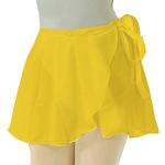 Vêtements de danse jaunes en mousseline look fashion pour femme 