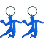 munkees Porte-clés en Forme de handballeur avec décapsuleur, 2 x Bleu