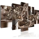 Tableaux photo BD XXL noirs en verre acrylique à motif Bouddha lumineux modernes 