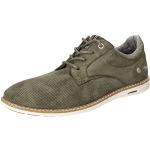 Chaussures casual Mustang vert olive à lacets Pointure 42 look casual pour homme 