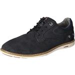 Chaussures oxford Mustang bleues en cuir synthétique Pointure 44 look casual pour homme 