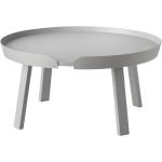 Muuto Around - Table d'appoint grand gris Ø 72cm