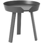 Tables basses Muuto gris anthracite scandinaves 