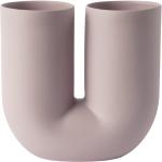 Vases Muuto violets en porcelaine modernes 