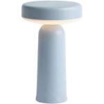 Lampes design Muuto bleus clairs à piles 