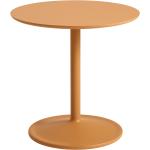 Muuto Table d'appoint Soft H 48cm Ø 48cm orange H 48cm x Ø 48cm