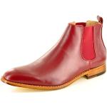 Boots Chelsea My perfect pair rouge bordeaux Pointure 43 look fashion pour homme 