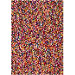 Tapis multicolores en feutre 120x170 