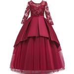 Robes de cérémonie rouges look fashion pour fille en promo de la boutique en ligne Amazon.fr 