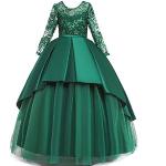 Robes de cérémonie vertes look fashion pour fille en promo de la boutique en ligne Amazon.fr 