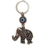 Porte-clés à motif éléphants fait main look fashion 
