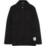 Manteaux longs noirs à logo en laine enfant Taille 16 ans 