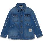 Vestes bleues à effet vieilli en denim Taille 10 ans look vintage pour garçon de la boutique en ligne Miinto.fr avec livraison gratuite 
