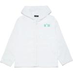 Vestes à capuche blanches coupe-vents Taille 10 ans pour garçon de la boutique en ligne Miinto.fr avec livraison gratuite 