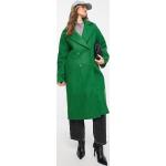 Manteaux en laine verts Taille XXS look casual pour femme en promo 