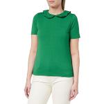T-shirts Naf Naf verts Pays à manches courtes à manches courtes Taille L look casual pour femme 