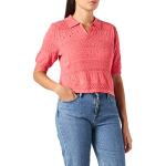 Pullovers Naf Naf orange corail Taille XL look casual pour femme 