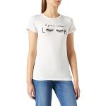 Naf Naf Ogrand T-shirt Femme Écru (Écru 333) Medium (Taille fabricant: M)