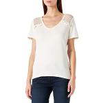 T-shirts Naf Naf blancs Taille XS look casual pour femme en promo 
