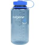 Nalgene Sustain Tritan Bouteille d'eau sans BPA fabriquée avec un matériau dérivé de 50% de déchets plastiques, 947,2 g, large ouverture, gris fumé