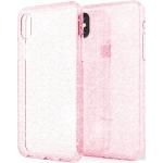 Coques & housses iPhone XS Max roses en silicone à strass type slim 