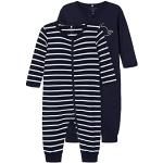 Combinaisons NAME IT bleus saphir en coton bio Taille 2 ans look fashion pour garçon de la boutique en ligne Amazon.fr 