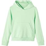 Sweats à capuche NAME IT vert clair en coton look fashion pour fille de la boutique en ligne Amazon.fr 