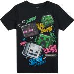 T-shirts NAME IT noirs Minecraft Taille 8 ans pour fille de la boutique en ligne Spartoo.com avec livraison gratuite 
