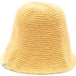Chapeaux bob jaunes à motif animaux Tailles uniques pour femme 
