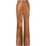 Pantalons classiques Nanushka marron à motif animaux éco-responsable pour femme en promo 