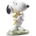 Statuettes en porcelaine blanches en porcelaine Snoopy 