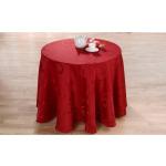 Nappe Textile MADIGNAN Ronde Rouge