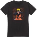 T-shirts basiques noirs en coton Naruto Taille XXL look fashion pour homme 