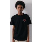 T-shirts noirs Naruto Taille L pour homme 