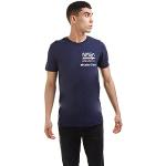 Nasa Aéronautique d'avion T-Shirt, Bleu (Navy Navy), L Homme