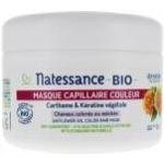 Natessance Masque Capillaire Couleur Carthame et Kératine Végétale Bio 200 ml - Pot 200 ml