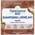 Natessance Shampoing Solide & Démêlant Karité - 65 g