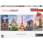 Puzzles panoramiques Nathan à motif Notre-Dame de Paris 1.000 pièces plus de 12 ans 