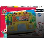 Nathan - Puzzle Enfant - Cadre 15 pièces - Petit Ours Brun à la ferme -  Fille ou garçon dès 3 ans - Puzzle de qualité supérieure - Carton épais et