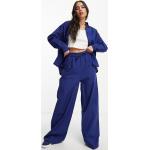 Pantalons taille haute Native Youth bleu marine Taille XXS pour femme en promo 