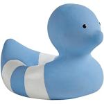 Jeux de bain Nattou bleus en caoutchouc à motif canards 