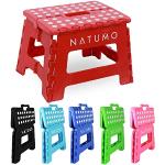 NATUMO® Tabouret pliable, aide à la montée, repose pieds, pour jardin, cuisine, salle de bain,150 kg, pliable, pour enfants et adultes