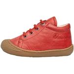 Chaussures Naturino rouges en cuir Nappa en cuir à lacets Pointure 26 look fashion pour enfant en promo 